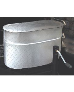 ADCO Tank Cover-LP Gas Double 40 Silver API 2714