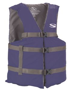 Stearns Pfd Adt Ovs Poly Boating Blu STE-3000004477