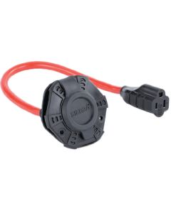 DOMETIC / SIERRA SWITCHES AC INLET PORT W/ 12' EXT CORD SIE AC12410