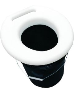 Moeller Toilet Seat Wht For 3/5Gl Bckt MOE 042288