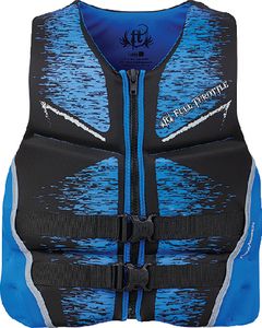 FULL THROTTLE MEN'S RAPID-DRY FLEX-BACK BLUE 14300000000000