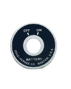 Cole Hersee Face Plate COL-82065BX