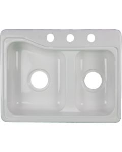 SPECIALTY RECREATION KITCHEN SINK WHITE 19X24 SRN KS1924W
