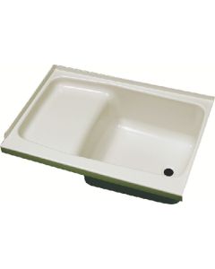 Specialty Recreation Step Tub 24 X 36 Rh Parchment SRN-ST2436PR