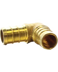 BRISTOL PRODUCTS ELBOW 1-2  BARB BRASS PEX 49UTE33