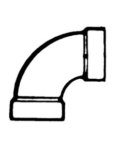 Lasalle Bristol 1/4 Bend 1 1/2In ABS BLP 632251