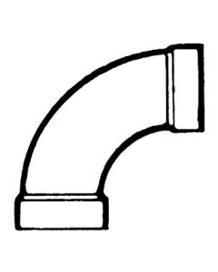 Lasalle Bristol 1/4 Long Bend 1 1/2In ABS BLP 632276