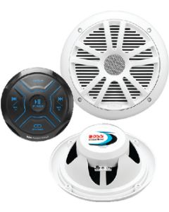 BOSS AUDIO SYSTEMS PKG GAUGE W-PR 6.5 WHT SPKR MG150W6