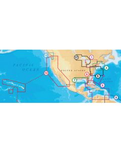 Navionics W Gulf Of Mx Plat +On M155Sd NAV SD635P