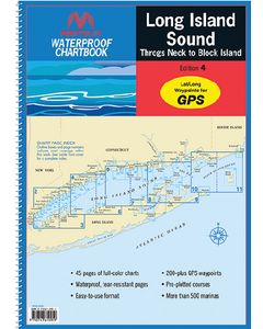 Maptech Chartbook Long Isld Sound MAP WPB032504