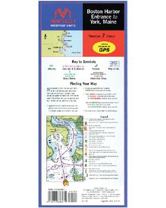 Maptech Waterproof Chart 7 Bostn Entr -York Me 5T MAP WPC00705