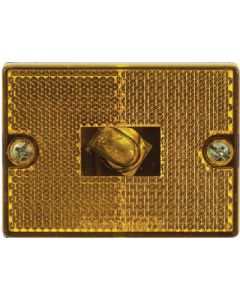Optronics Clrnce Mrkr Sq Amber Std Mnt OPT MC36ABP