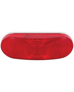 Optronics 6  Oval Red Taillight Single OPT ST70RBP