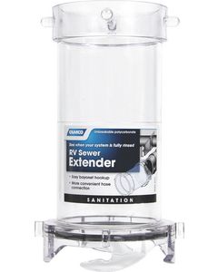 Camco_Marine Rv Sewer Ext 3.5In Clr Adpt CRV-39562