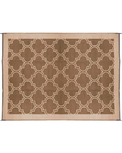 CAMCO_MARINE OUTDOOR MAT 6'X9' BROWN-TAN 42877