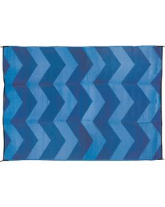 CAMCO_MARINE OUTDOOR MAT 6'X9'  BLUE-BLUE 42878