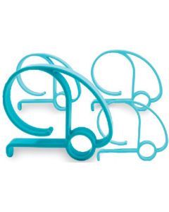 CAMCO RV TABLECLOTH CLAMPS LT.BLUE 4 PK CRV 44004