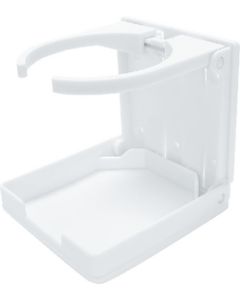 CAMCO_MARINE ADJUSTABLE DRINK HOLDER WHITE 44040