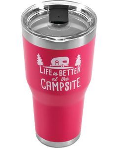 LIBATC, TUMBLER, PAINTED CORAL CRV-53062