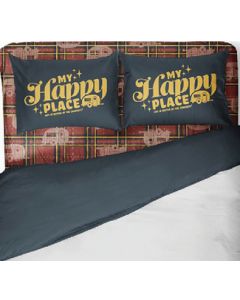 CAMCO RV PLAID BED SHEET SET SHRT QUEEN CRV 53119