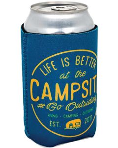 CAMCO RV CAN HOLDER NAVY CAMPSITE LOGO CRV 53247