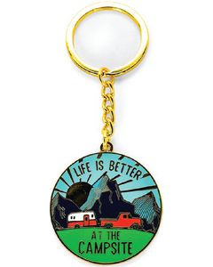 CAMCO RV KEYCHAIN SUNRISE ENAMEL CRV 53289
