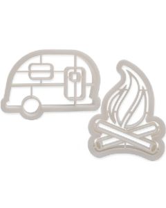 CAMCO RV COOKIE CUTTERS 2PK CAMP THEMED CRV 53369