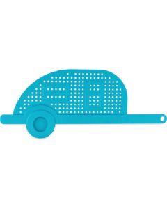 CAMCO RV RV SHAPED PASTA STRAINER BLUE CRV 53385