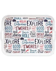 CAMCO RV MELAMINE TRAY GRAFFITI DESIGN CRV 53486