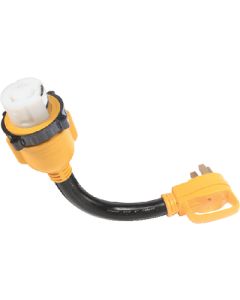 Camco_Marine 50M Amp Std/50F Adtpr 18In Cor CRV-55552