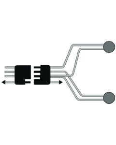 Anderson Marine Wishbone Wire Harness - 25 Ft AND V5425Y