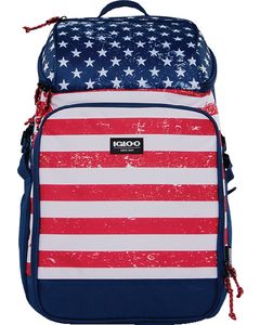 IGLOO COOLERS BACKPACK MAR 30 AMERICANA LNS 00065914