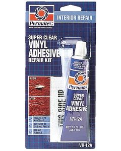 Permatex Clear Vinyl Adhesive Repair Kt PTX 81786