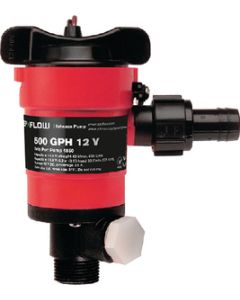 Johnson Pump 550 Gph Twin Outlet Bait Pump JPI 48503