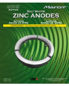 Martyr Anodes Anode Vp 3Pc Kit Zinc MTR CM3858399KITZ