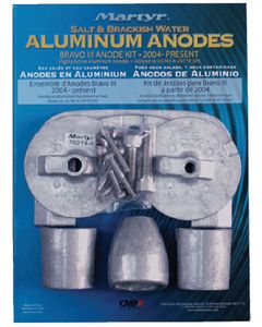 Martyr Anodes Merc Bravo 3 Kit 04-Pres Mag MTR CMBRAVO3KITM