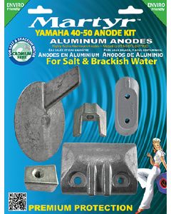Martyr Anodes Anode Yam 40-50Hp Kit Al MTR-CMY4050KITA