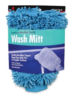 Buffalo Industries Microfiber Chenille Wash Mitt BUF 68573