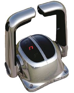 Uflex B501 Series Single Lever Top Mount Control Twin Engine w/Trim Chrome UFX-B502CHTL