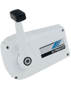 Uflex Control Box/Sgl Lvr/Side Mt/Wh UFX B89