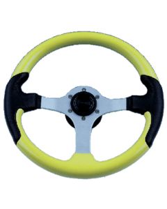 Uflex Steering Whl-Yellow-Blk Grips UFX SPARGIYS