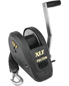 Fulton Performance Winch 1500Lb Black W/ Strap FUW 142311