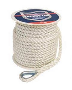 Attwood Marine 1/2X100 ANCHOR LINE WHT ATT-117091