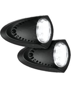 Attwood Marine Led Sm Dock Lt Blk P   1 Pr/Pk ATT 6523BK7