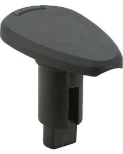 Attwood LightArmor Plug-In Base - Teardrop Series 2-Pin Black ATT-910T2PB7