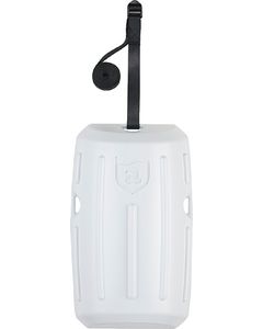 Attwood Marine Fender-Pontoon W/Strap White ATT-935361