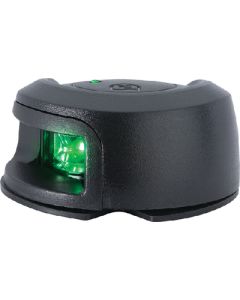 Attwood LightArmor LED Deck Mount Side Light Black Starboard Side ATT-NV2012PBG7