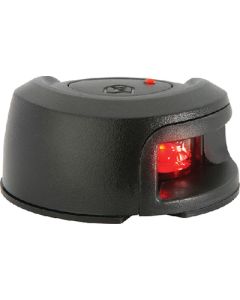 Attwood LightArmor LED Deck Mount Side Light Black Port Side ATT-NV2012PBR7
