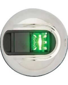 Attwood LightArmor LED Vertical Surface Mount Starboard Side Light Round ATT-NV3012SSG7