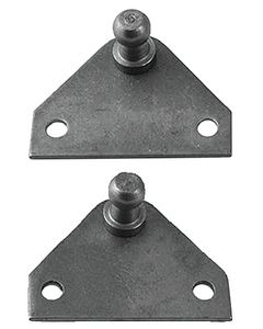 Attwood Marine Gas Spring Brkt 2H Flat 2/Pk ATT SL40SSP37